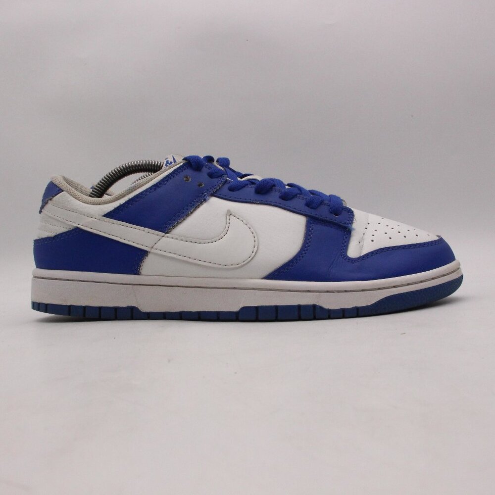 Nike Dunk Low Racer Men's Size 10.5 Blue Photon Dust White Sneakers FN3416 001